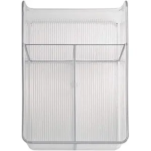 UnionSource Refrigerator Storage Rack Refrigerator Plastic Storage Basket