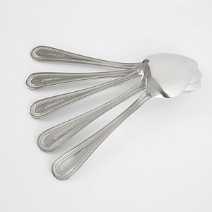 Simple Style Full Set Professional Party Supplies Luxury Dinner Spoon Tableware Modern Flatware Set