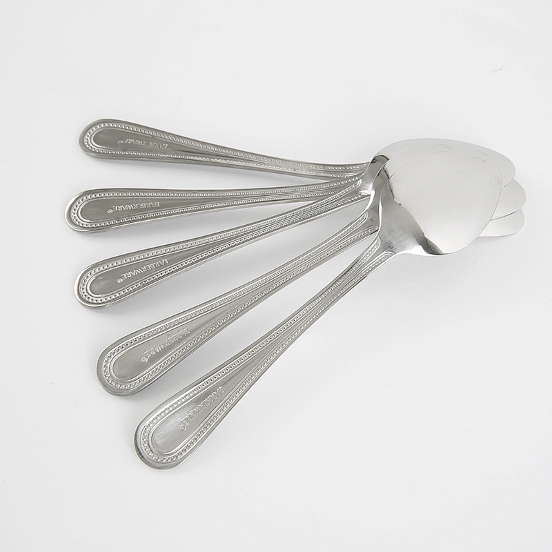 Simple Style Full Set Professional Party Supplies Luxury Dinner Spoon Tableware Modern Flatware Set