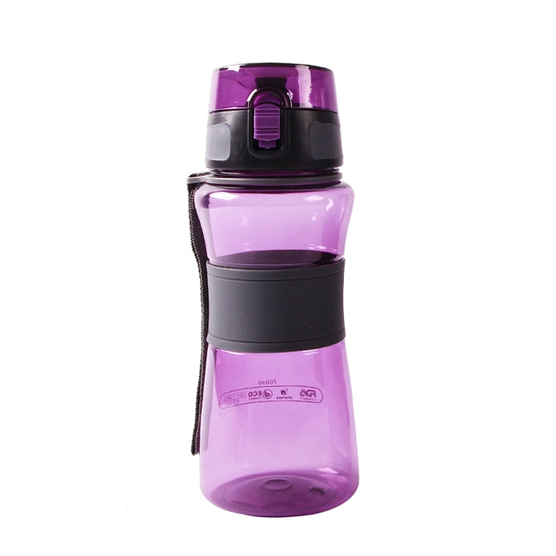 BPA Free Custom 700ml Sport Direct Drinking Plastic Water Bottle With Flip Cover Outdoor