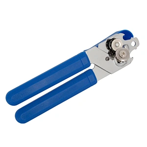 China fashionable High quality household durable bottle openers plastic handle stainless steel can lid opener