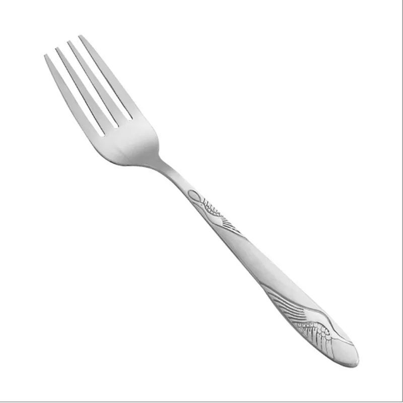 Union Source High quality luxury flatware  silver mirror elegant hotel wedding stainless steel fork knife spoon set