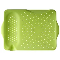 Plastic kitchen dish drainer vegetable washing draining strainer leaking Tray