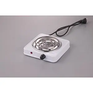 Factory price household table 1000W electrical boilers electric stove single hot plate with coil heating tube