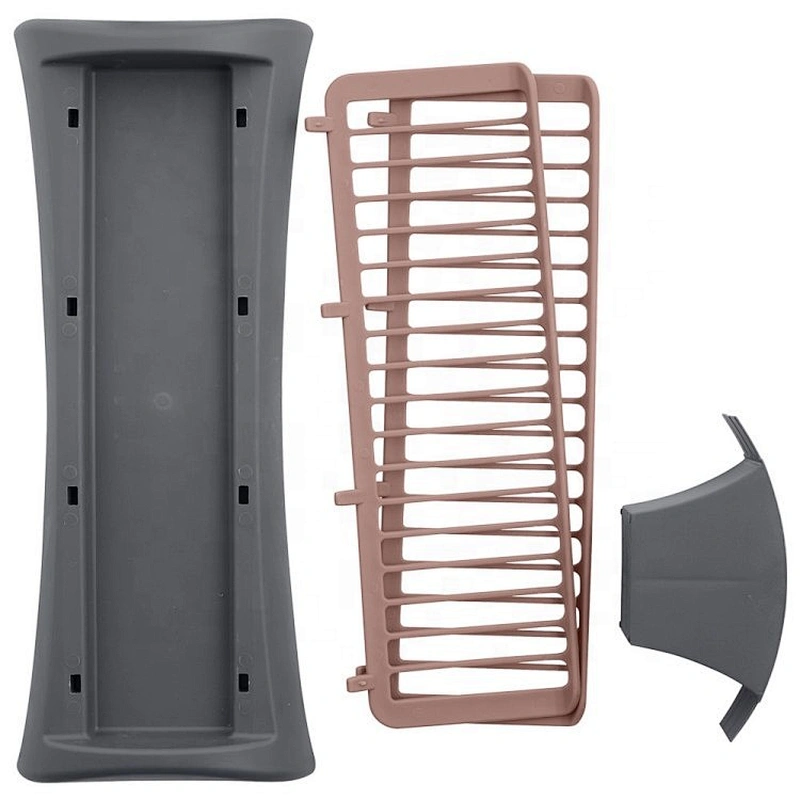 High Quality Stainless Steel Folding Kitchen Plastic Collapsible Dish Plate Drying Rack With Color Box