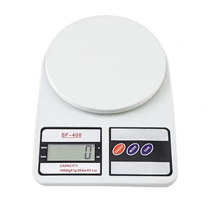 Smart Durable Rectangle Multi Function Household Kitchen Electronic Weighing Scale With LCD Digital Screen