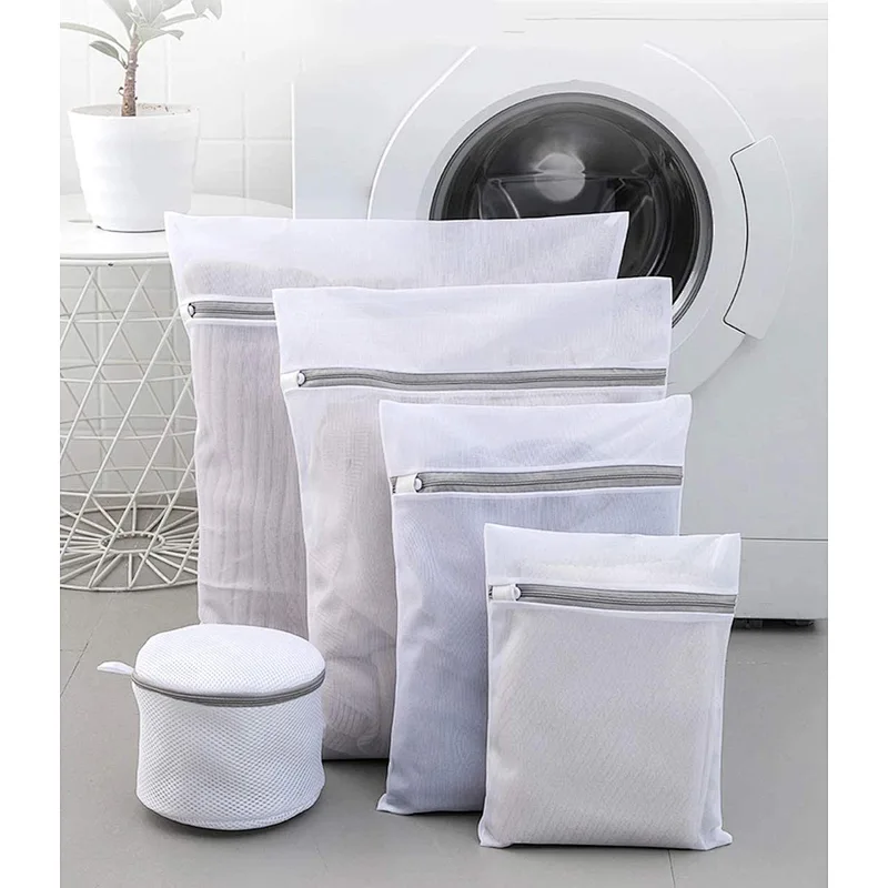 Chinese Manufacturers Wholesale High Quality Durable 5pcs Laundry Mesh Wash Bag for washing machine