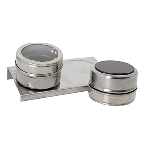 Factory price new design dish organizer magnetic spice organizer for kitchen