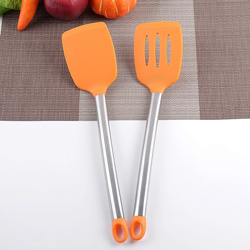 Kitchen tools 7PCS stainless steel nylon silicone cooking utensils