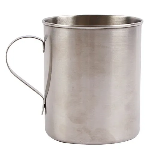 Wholesale Cheap Portable Monolayer Ss201 Stainless Steel Water Tea Milk Thermos Hot Cup With Handle