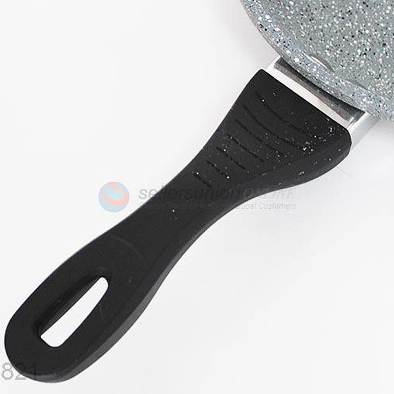 High Quality Low Price Custom Kitchen Non-Stick Deep Frying Pan Aluminium Wok Burner Cooking Pan