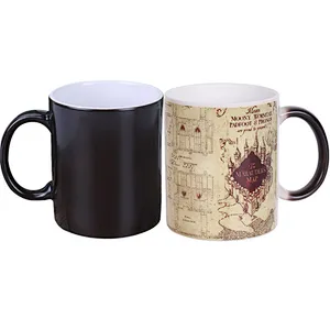 Union Source Custom Personalized Logo Ceramic Coffee Mugs Color Changing
