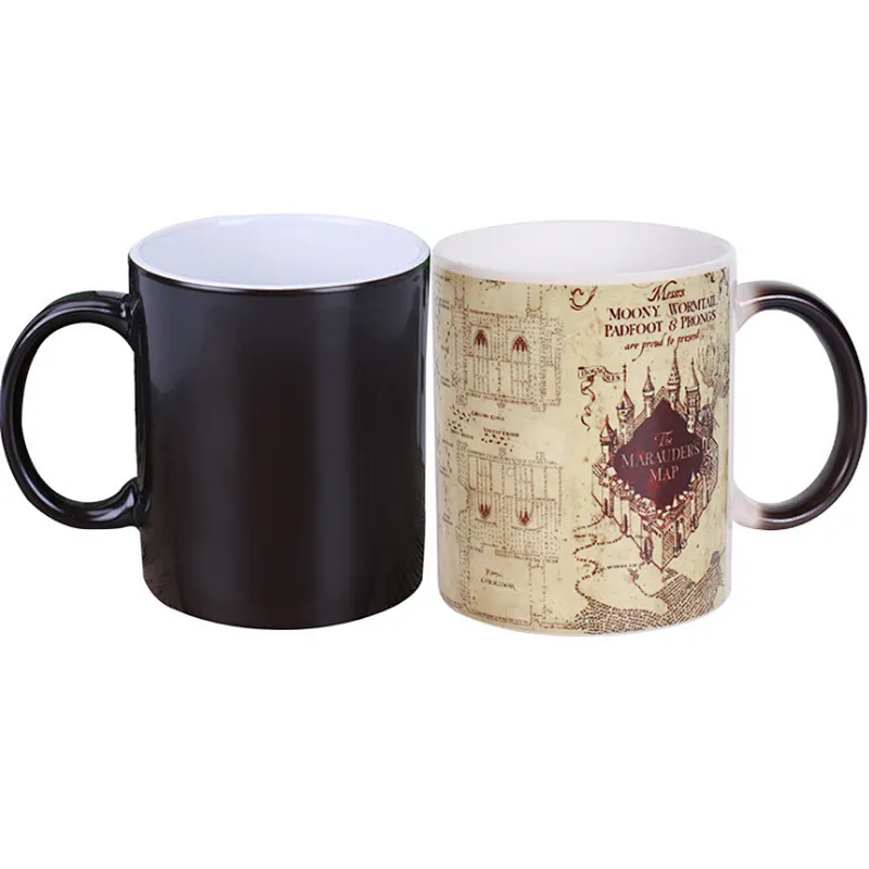 Union Source Custom Personalized Logo Ceramic Coffee Mugs Color Changing