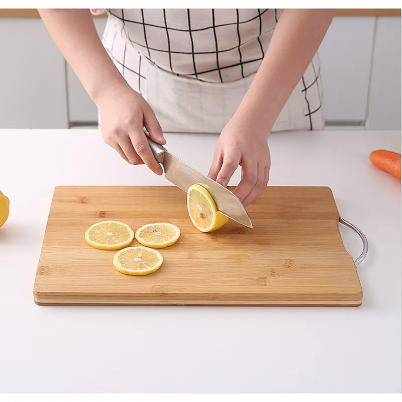 Union Source  Large Multifunction Bamboo Chopping Board Cutting Board for kitche
