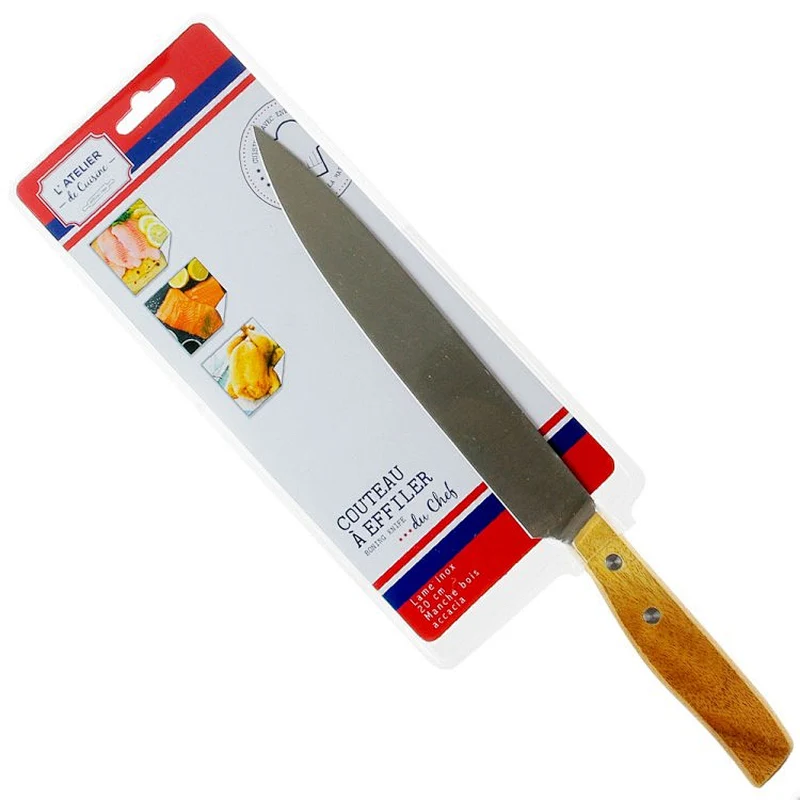 Professional premium gift chef knife kitchen knife with wooden handle
