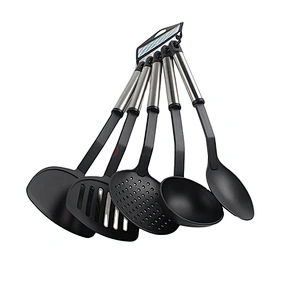Best Selling Pp+410 Stainless Steel Handle Modern Kitchen Gadgets Cooking Tools Utensil Set
