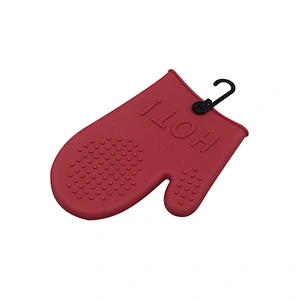 2020 new customized promotional waterproof heat resistant silicone cooking oven mitt for home kitchen