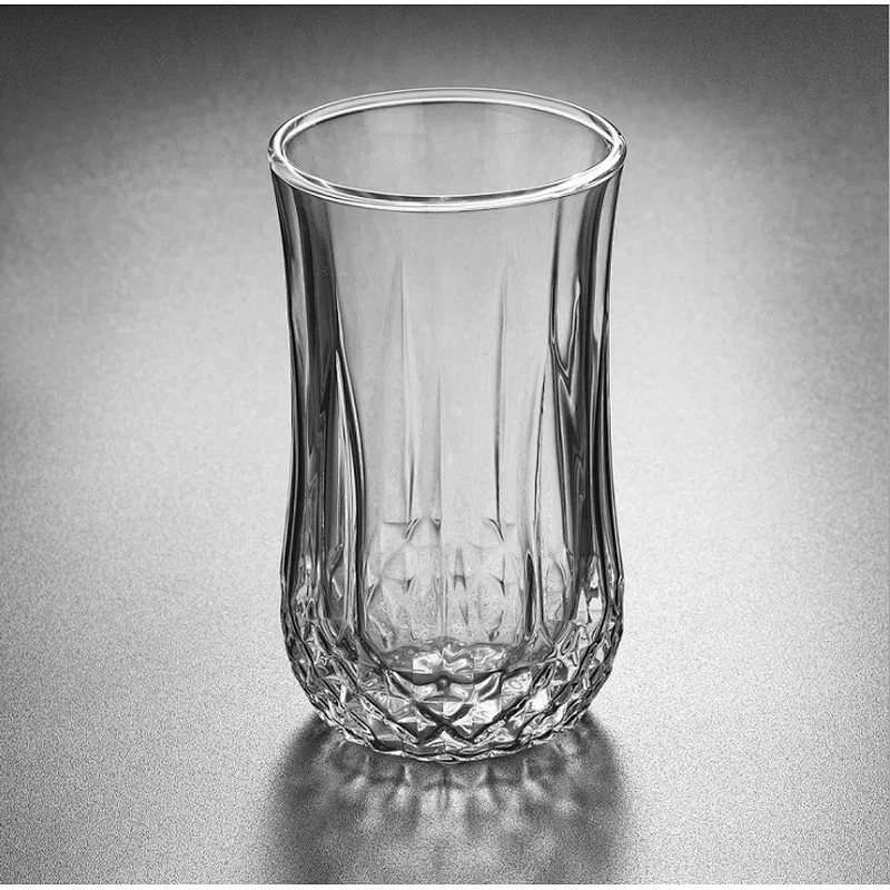 Union Source Bar Wine Drinking Double Walled Glass Cup Bulk/ Whiskey Glass Mug For Promotion