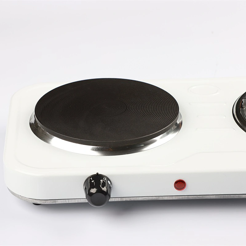 Hot sale portable household CE EMC 2000W double cooking electric stove coil solid hot plate for table