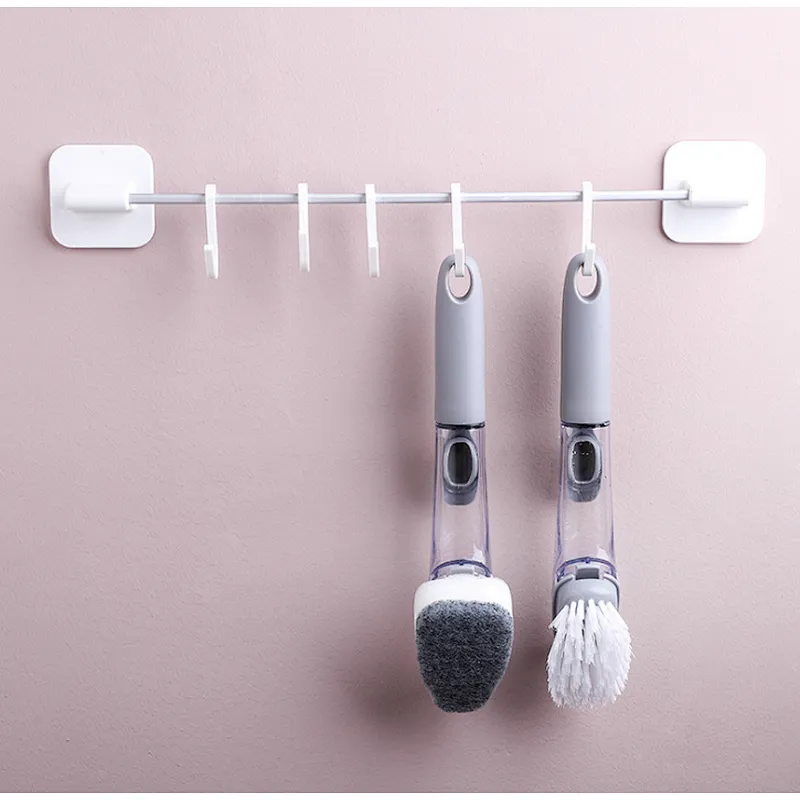 Union Source Amazon Top Seller Kitchen Tool Dish Washing Brush With Soap Dispenser