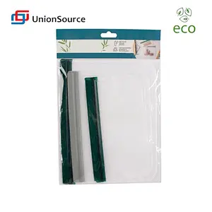 Custom eco reusable 3pcs leak proof waterproof fruit vegetables snack  food peva storage bag
