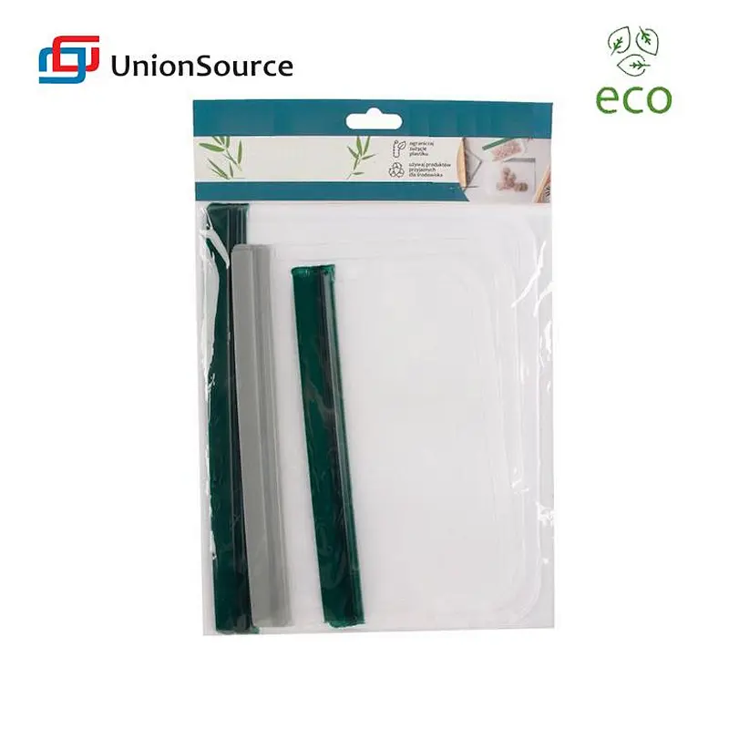 Custom eco reusable 3pcs leak proof waterproof fruit vegetables snack  food peva storage bag