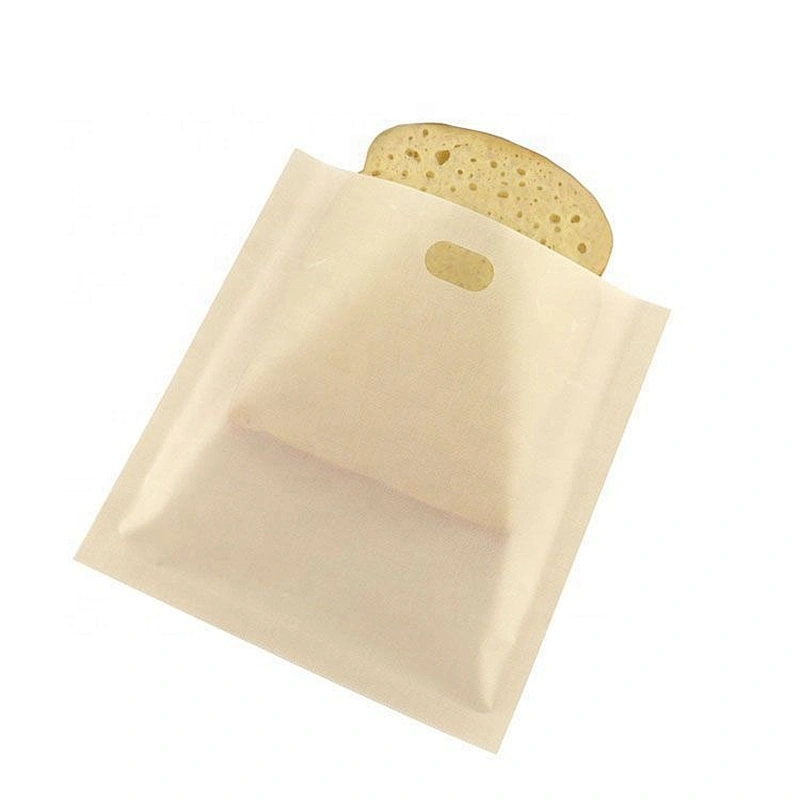 Union Source 2 Pcs Reusable Baking Toast Bread Package Paper Bags / Household toast bread bag