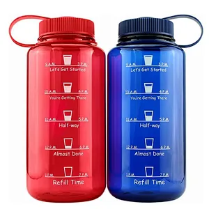 Wholesale Environmentally Friendly  1000ML Sport Water Bottle With Lid For Men