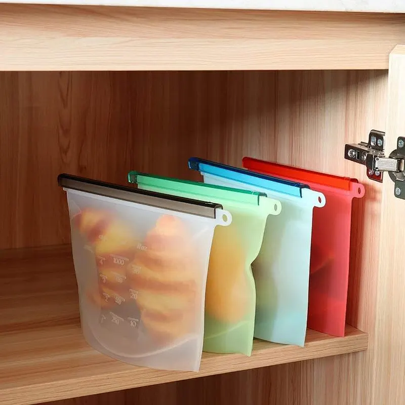 Union Source Preservation Vacuum Seal Versatile silicone reusable storage bag