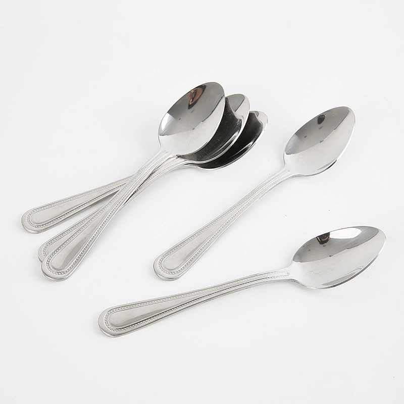 Simple Style Full Set Professional Party Supplies Luxury Dinner Spoon Tableware Modern Flatware Set