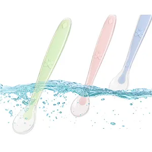 ECO 100% Food Grade Baby Silicone Feeder Spoon/Baby Best Choice