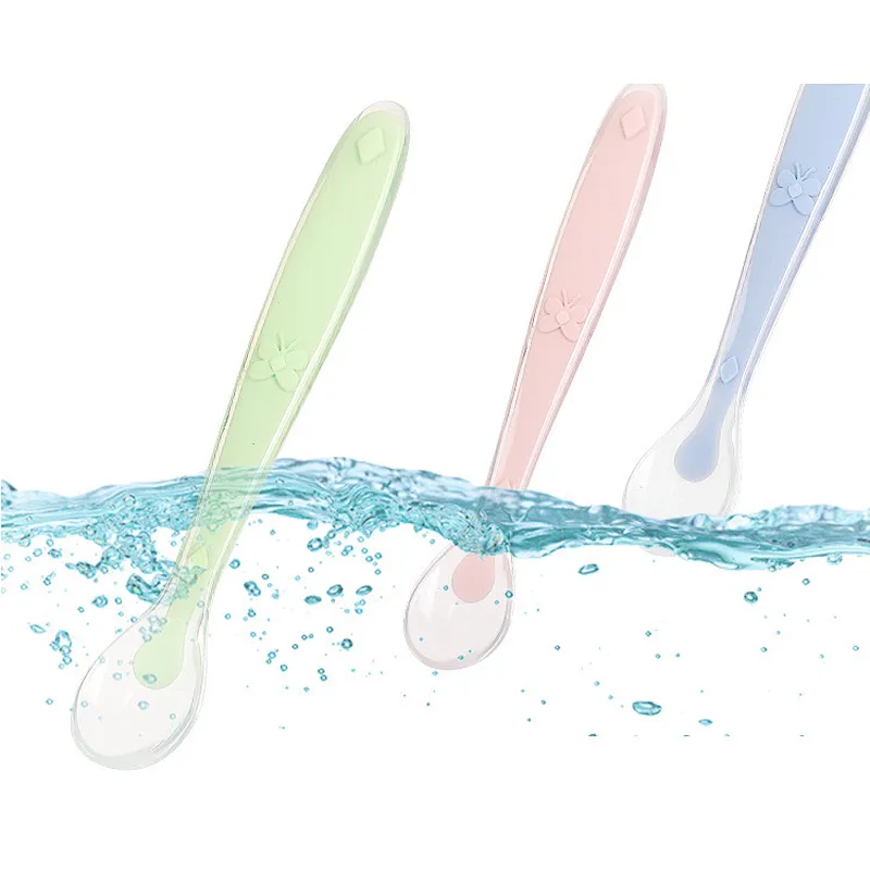 ECO 100% Food Grade Baby Silicone Feeder Spoon/Baby Best Choice