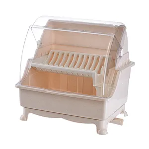 Unionsource Kitchen Storage With Lid Plastic Storage Holders Kitchen Drying Racks Dish