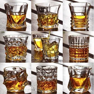 Unionsource Bar Crystal Beer Wire Glass Whiskey Glass Cup Mug