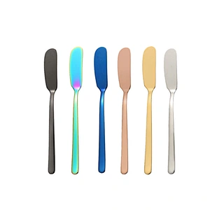 Kitchen Tableware Utensil Cutlery Cheese Dessert Jam stainless steel Butter knife