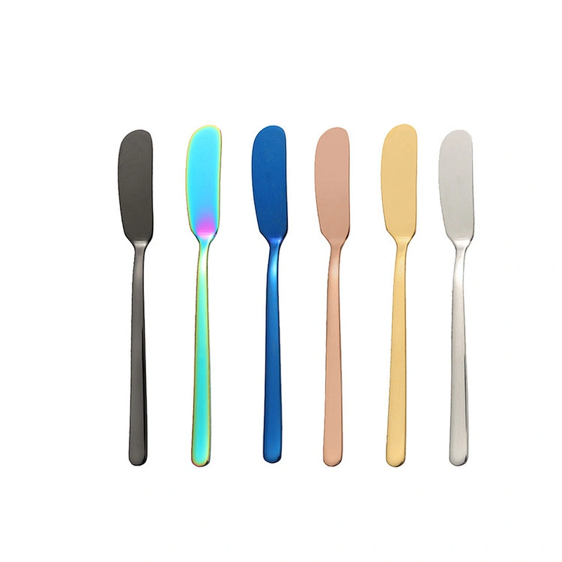 Kitchen Tableware Utensil Cutlery Cheese Dessert Jam stainless steel Butter knife