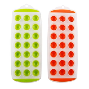 Durable Stackable  Silicone Ice Cube Molds 21 Ice tray
