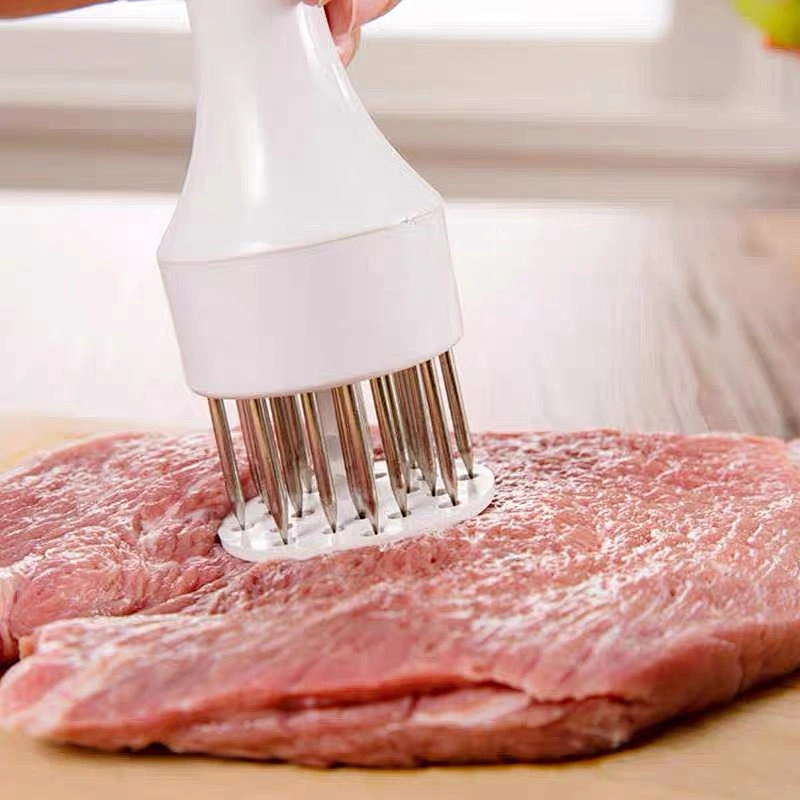 Union Source Latest Design 20 Blades Stainless Steel Tender Kitchen Gadgets Household Needle Meat Tenderizer Tool meat tenderize