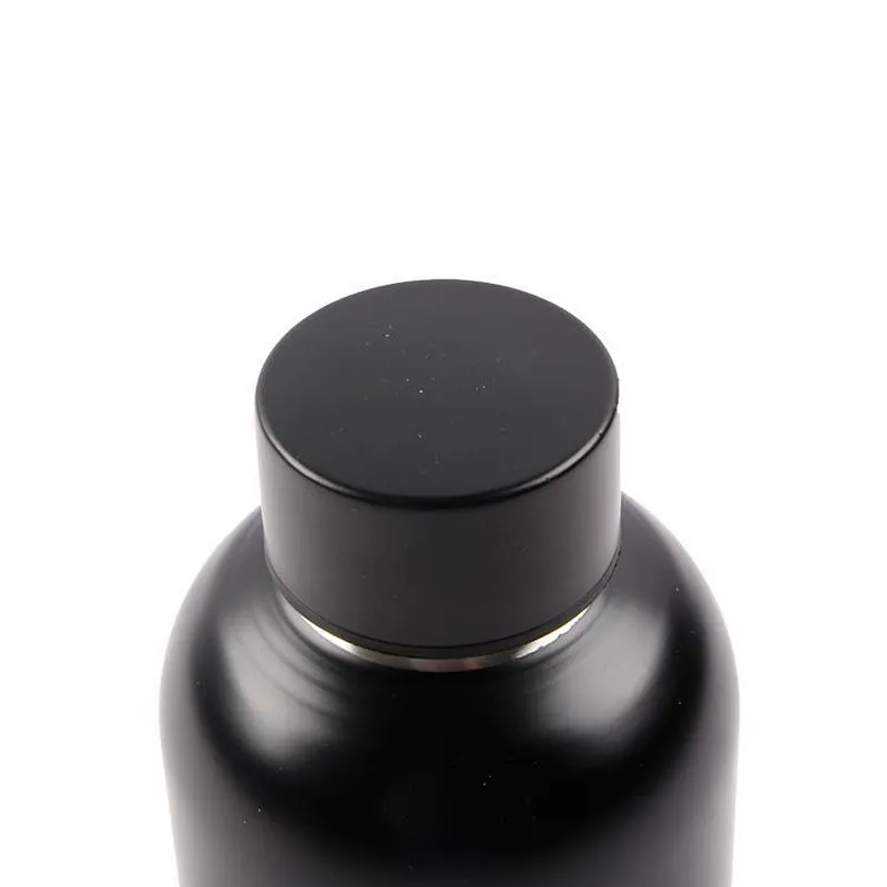 350ml 500ml 750ml leak proof small diameter portable Bpa-Free stainless steel  vacuum bottle for sports