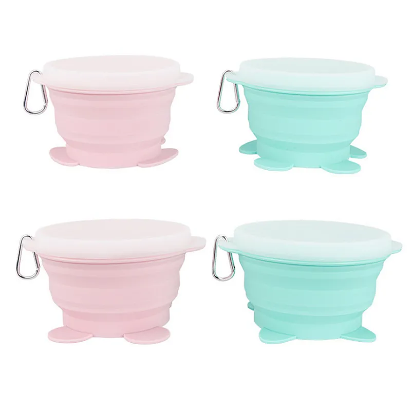 Unionsource Kids Silicone Sweetbaby Feeding Bowl/New Design Foldable Carton Bowl