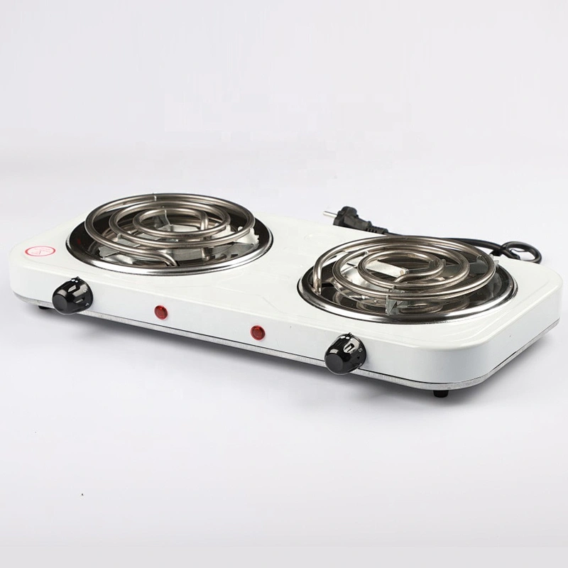 Low price buy portable 2000W cooker burner electric double coil hotplate for cooking