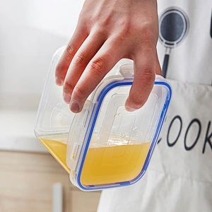 High quality  eco-friendly leak proof bento reusable food storage box for kitchen