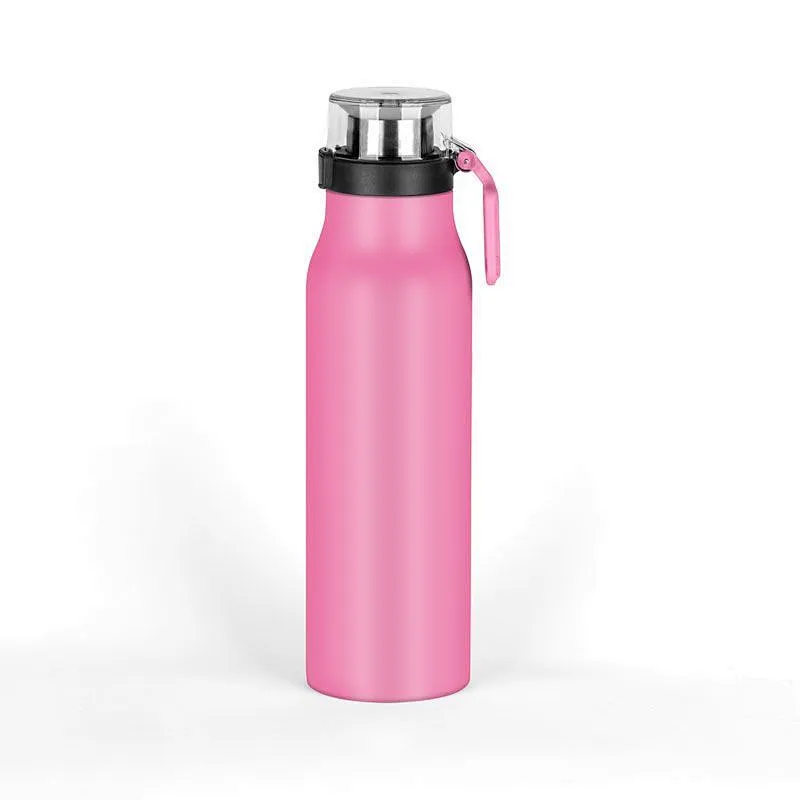 double wall eco friendly cute gym cycling stainless steel bpa free vacuum milk water bottles  with lid