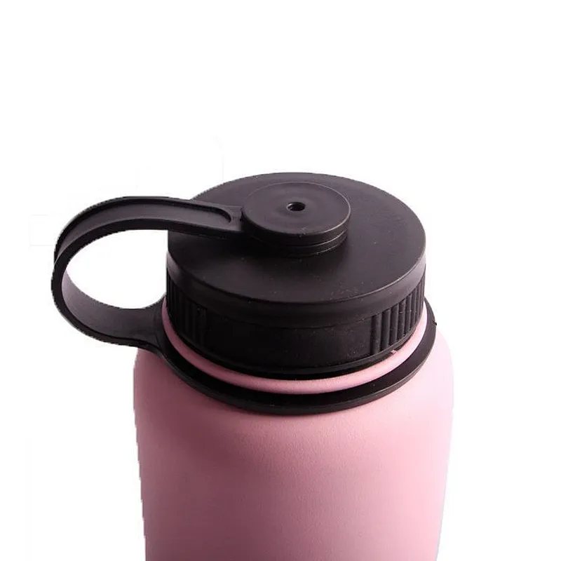 950ml large capacity portable insulation Bpa-Free stainless steel  Vacuum sports bottle with the handle