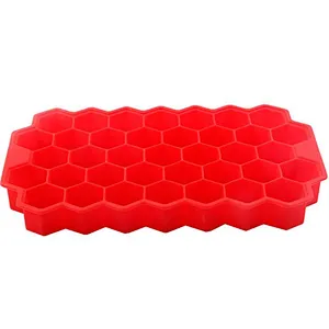 Union Source New Eco-Friendly  Reusable Food Grade DIY  Colorful Kitchen  Ice Cube Mold  With Lid