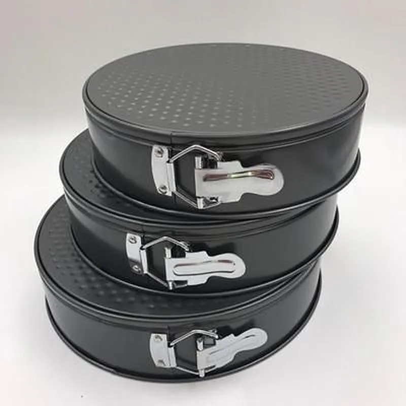 3pcs cake mold  baking tray Oven Round Bread Cheese Cake Pans Mold