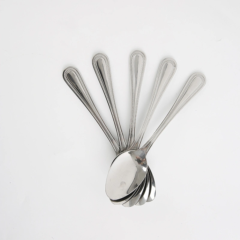 Simple Style Full Set Professional Party Supplies Luxury Dinner Spoon Tableware Modern Flatware Set