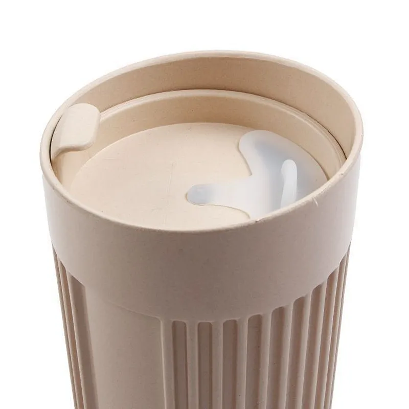 Union Source Household PLA Plastic Clean Cup/Eco-friendly Pla Coffee Cup With Lid