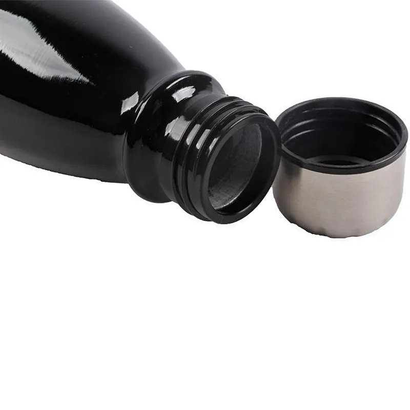 2020 Wholesale Price Cola Shape Thermal Bottle 750ml Drink Insulated Outdoor Aluminum Portable Sports Water Bottle
