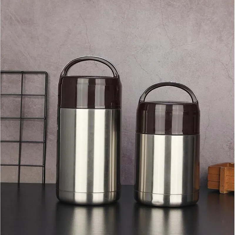 Hot Sale 1000ML Double Wall Vacuum Insulated Lunch Box Stainless Steel Food Jar Warmer Lunch Box Container